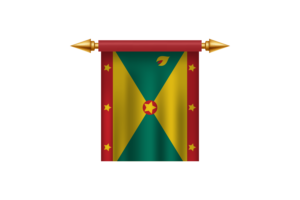 Grenada Royal Emblem flag