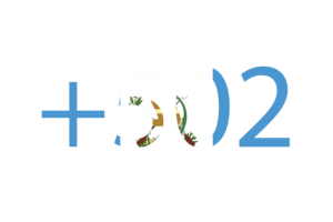 Guatemala Calling Code flag