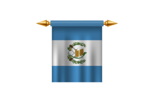 Guatemala Royal Emblem flag