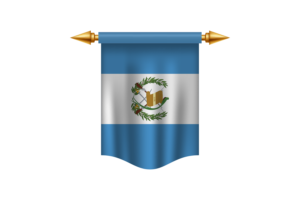 Guatemala Flag Royal Banner flag