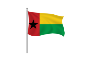Guinea-Bissau Flag Clipart flag