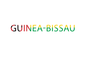 Guinea-Bissau Text Art flag
