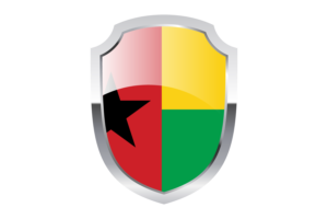 Guinea-Bissau Shield Logo flag
