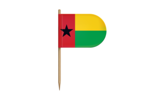 Guinea-Bissau Flag for Desk, Table flag