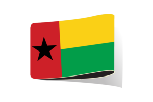 Guinea-Bissau Flag Illustration Clipart flag