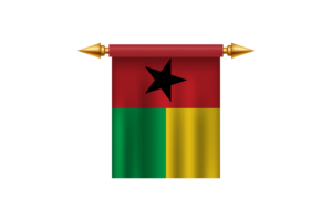 Guinea-Bissau Royal Emblem flag