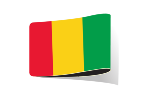 Guinea Flag Illustration Clipart flag