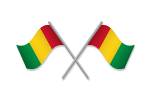 Guinea Flag Emblem Vector Free flag