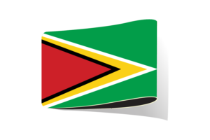 Guyana Flag Illustration Clipart flag