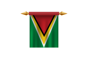 Guyana Royal Emblem flag
