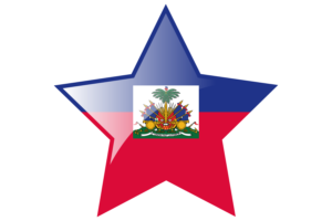 Haiti Flag Star Icon flag