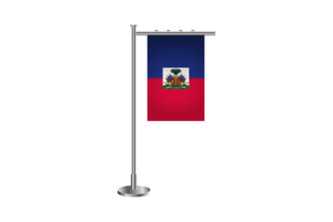 3d Haiti Standing Flag flag