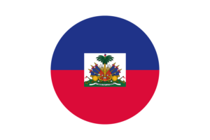 Haiti Flag Circle Vector Free flag