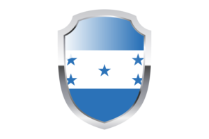 Honduras Shield Logo flag
