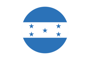 Honduras Flag Circle Vector Free flag