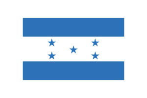 Honduras Flag Triangle Vector Illustration flag