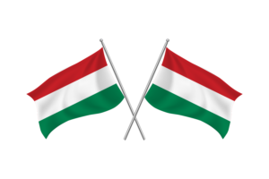Hungary Waving Friendship Flag flag