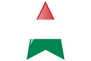 Hungary Flag Star Icon flag