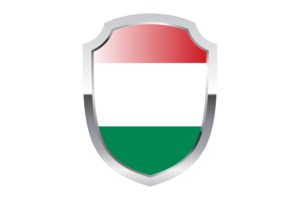 Hungary Shield Logo flag
