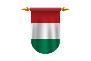 Hungary Flag Emblem Vector Images flag
