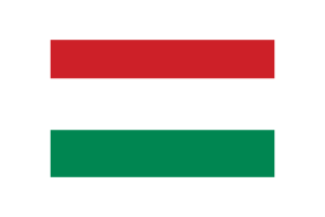 Hungary Flag Triangle Vector Illustration flag