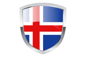 National Flag of Iceland Clipart flag
