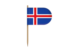 Iceland Flag for Desk, Table flag