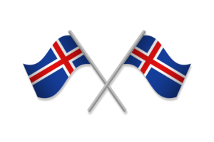 Iceland Flag Emblem Vector Free flag