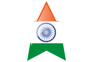 India Flag Star Icon flag