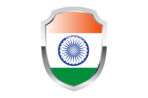 India Shield Logo flag