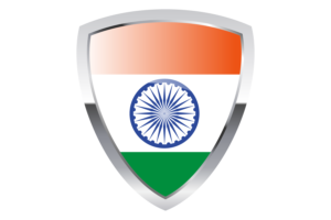 India Shield Flag flag