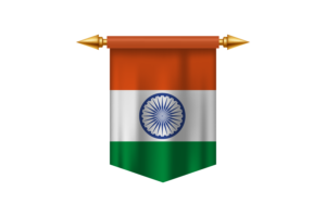 Emblem of the Republic of India flag