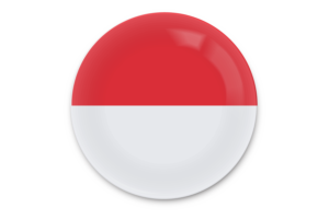 Indonesia Flag Vector Art flag