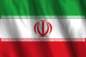 National Flag of Iran flag