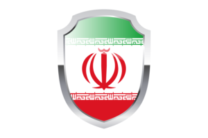 Iran Shield Logo flag