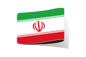 Iran Flag Illustration Clipart flag