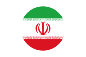 Iran Flag Circle Vector Free flag