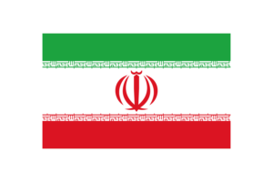 Iran Flag Triangle Vector Illustration flag