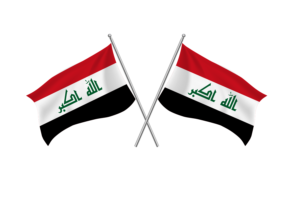 Iraq Waving Friendship Flag flag