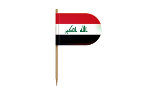 Iraq Flag for Desk, Table flag