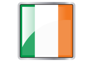 Ireland Flag Square icon flag