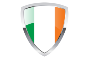 Ireland Shield Flag flag