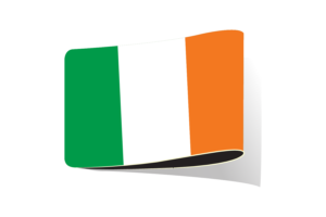 Ireland Flag Illustration Clipart flag