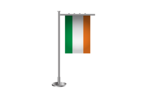 3d Ireland Standing Flag flag