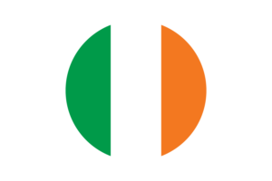 Ireland Flag Circle Vector Free flag