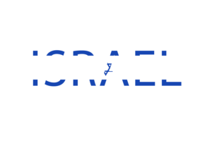 Israel Text Art flag