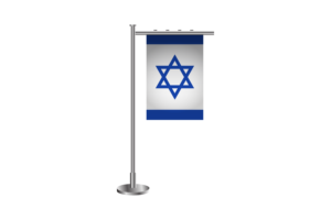 3d Israel Standing Flag flag