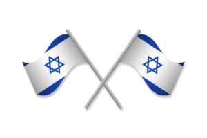 Israel Flag Emblem Vector Free flag