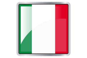 Italy Flag Square icon flag