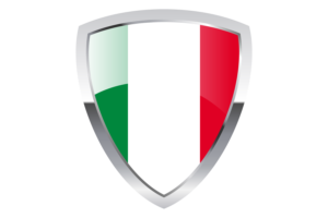 Italy Shield Flag flag